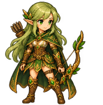 Sprite oficial de Lyn