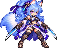 Fae em pose de combate
