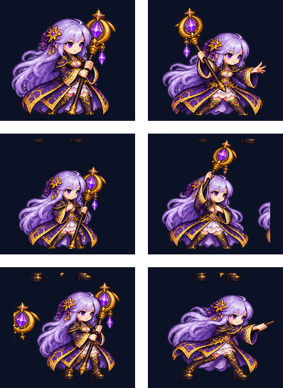 Animações da Mira