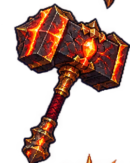 Ícone de Martelo do Núcleo Ígneo do jogo