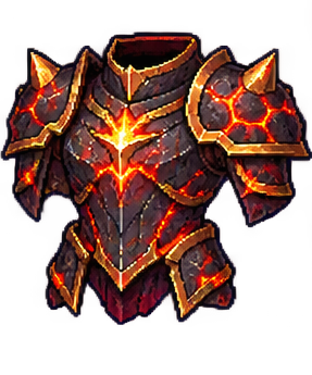 Ícone de Armadura da Obsidiana Imperial do jogo