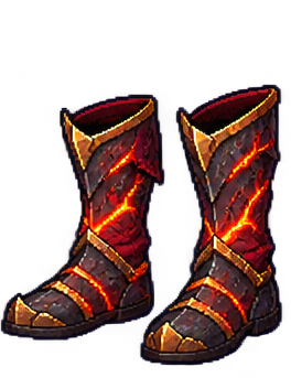 Ícone de Botas das Cinzas Sagradas do jogo