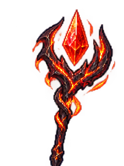 Ícone de Cajado da Erupção Astral do jogo